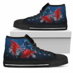 Angel Wings Buffalo Bills NFL Custom Canvas High Top Shoes