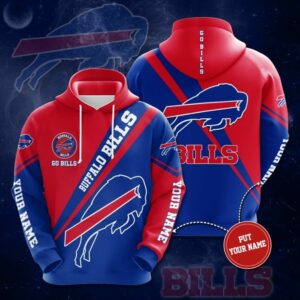 Buffalo Bills 10 NFL Gift For Fan Personalized 3D T Shirt Sweater Zip