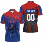 Buffalo Bills Afc East Champions 49 Tremaine Edmunds God Personalized Polo Shirt