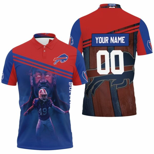 Buffalo Bills Afc East Champions 49 Tremaine Edmunds God Personalized ...