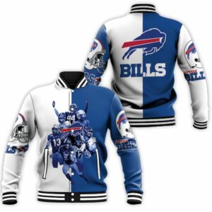 Buffalo Bills Legends AFC East Division Champions Baseball Jacket