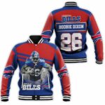 Buffalo Bills 26 Boobie Dixon AFC East Champs Baseball Jacket