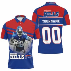 Buffalo Bills 26 Boobie Dixon Afc East Champs Personalized Polo Shirt All Over Print Shirt