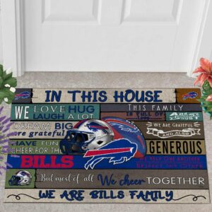 Buffalo Bills 3D Doormats NFL Quote