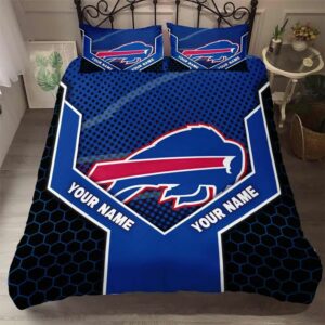 Buffalo Bills 7 NFL Gift For Fan Personalized Duvet Quilt Bedding Set