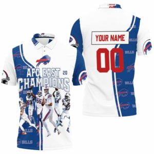Buffalo Bills Afc East Champions Personalized Polo Shirt All Over Print Shirt 3d T-shirt
