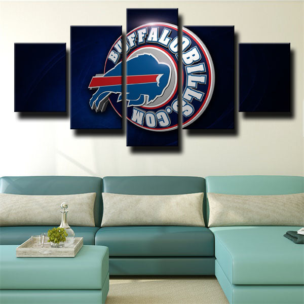 Buffalo Bills Black Background Emblem - billsfanshome.com