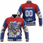 Buffalo Bills Damn Right Im Bills Fans Now And Forever Personalized Baseball Jacket BJ1554