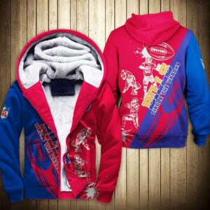 Buffalo Bills Fleece Jacket 3D Graphic Cartoon player Hoodie