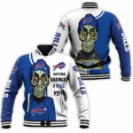 Buffalo Bills Haters I Kill You 3D Baseball Jacket BJ0729