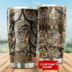 Buffalo Bills Hunting Custom Name Tumbler