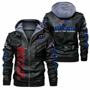 NFL leather jacket Buffalo bills bills mafia For Fan