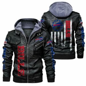 Buffalo Bills Men Leather Jacket New Style