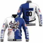 Buffalo Bills Key Players Signed Personalized Baseball Jacket BJ1972