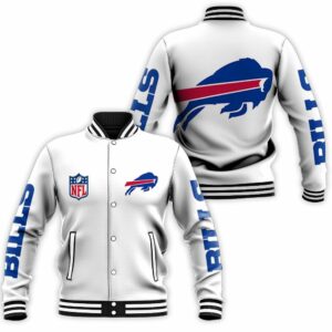 Buffalo Bills NFL Bomber Jacket 3D Baseball Jacket BJ1177