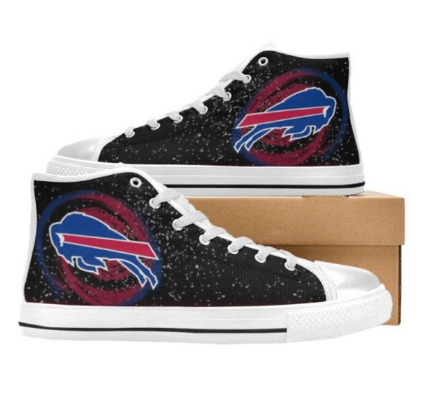 Buffalo Bills NFL Football 1 Custom Canvas High Top Shoes