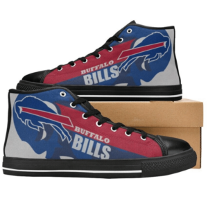 Buffalo Bills NFL Football 4 Custom Canvas High Top Shoes