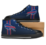 Buffalo Bills NFL Football 7 Custom Canvas High Top Shoes