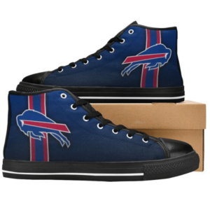 Buffalo Bills NFL Football 7 Custom Canvas High Top Shoes