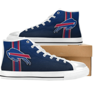 Buffalo Bills NFL Football 9 Custom Canvas High Top Shoes