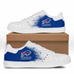 Buffalo Bills NFL Men Women Low top Leather Skate Shoes