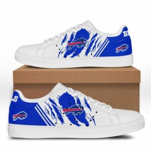 Buffalo Bills Leather Skate Shoes