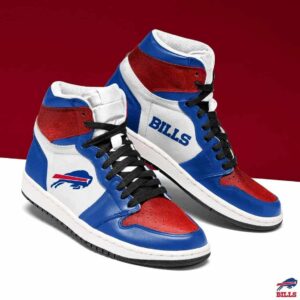 Buffalo Bills NFL Team Sneakers Gift For Fans High Top JD1 Sneaker