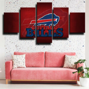 Buffalo Bills Red Background Emblem