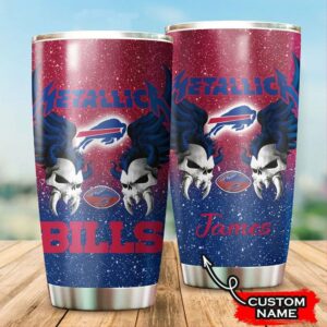 Buffalo Bills Tumbler MTLC NFL Custom Name