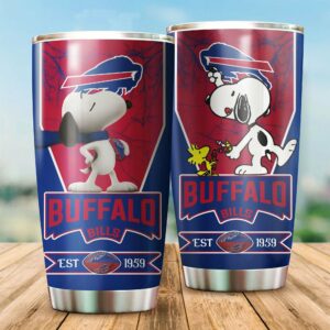 Buffalo Bills Tumbler Snoopy NFL For Fan