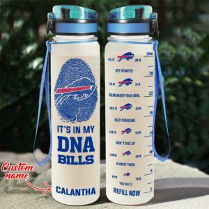 Buffalo Bills Water Tracker Bottle