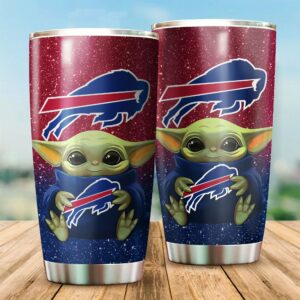 Buffalo Bills Girl Custom Name Tumbler