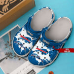 CUSTOMIZED -BUFFALO BILLS CROCS