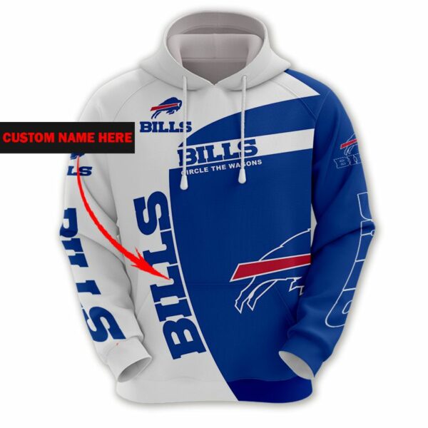 Buffalo Bills 8 NFL Gift For Fan 3D Hoodie