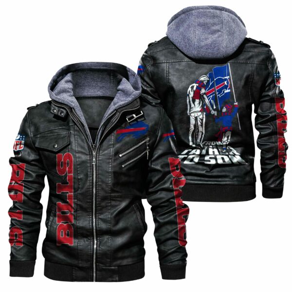 Buffalo Bills Men Leather Jacket New Style Trending