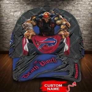 NFL Buffalo Bills Five Finger Death Punch 3D Classic Cap 08 Custom Name