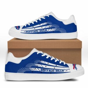 NFL Buffalo Bills Men's and Women's Gift For Fan Low top Leather Shoes