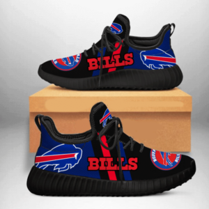 NFL Buffalo Bills teams football big logo Shoes black 7 shoes Fan Gift