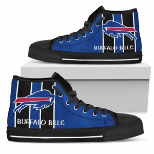 Steaky Trending Fashion Sporty Buffalo Bills NFL Custom Canvas High Top Shoes