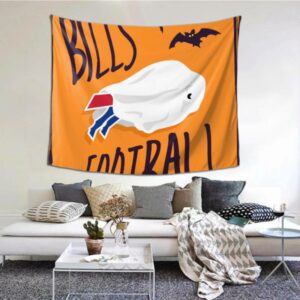 Bills - Vintage Buffalo (Red) - Buffalo Bills - Tapestry