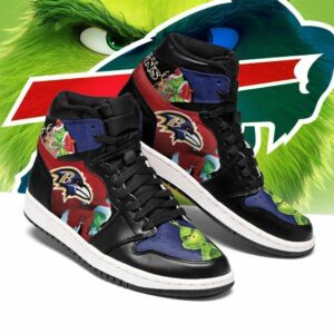 The Grinch Buffalo Bills Nfl Air Sneakers Sneakers Sport Sneakers High JD1