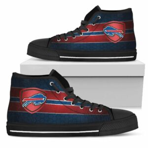 The Shield Buffalo Bills NFL Custom Canvas High Top Shoes