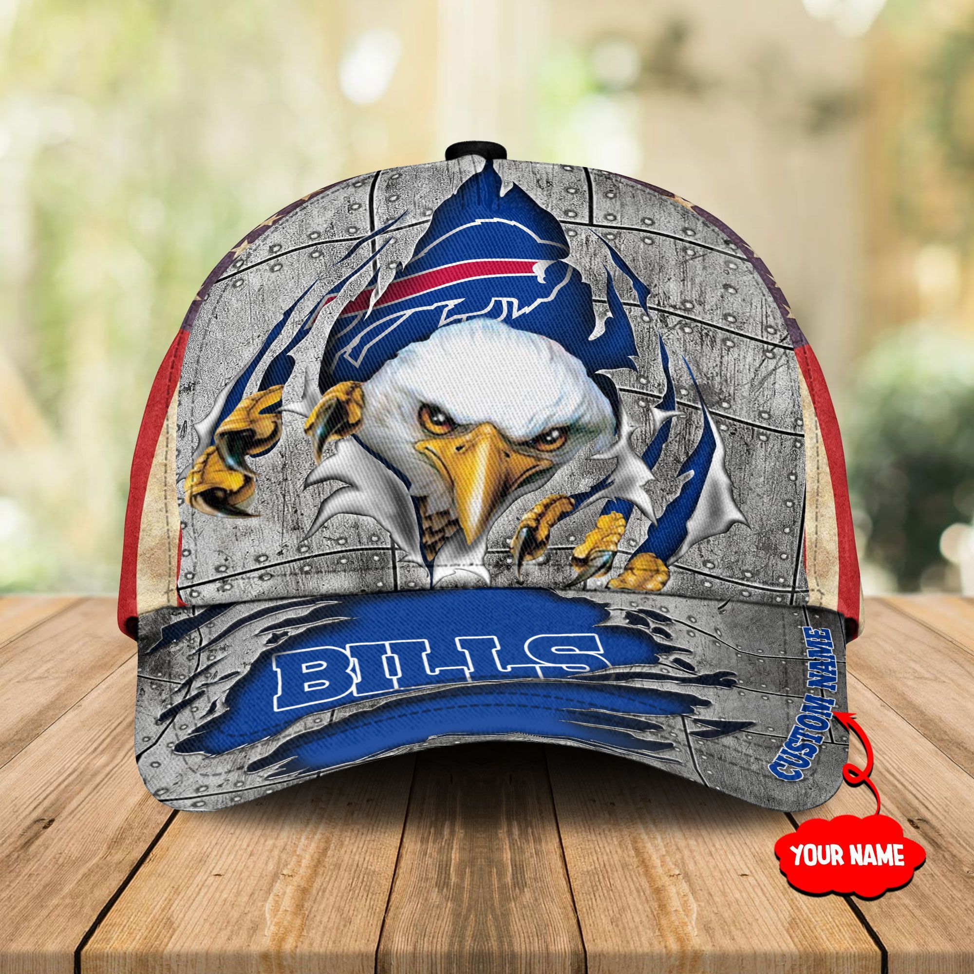 Buffalo Bills NFL Cap Personalized Eagle - billsfanshome.com