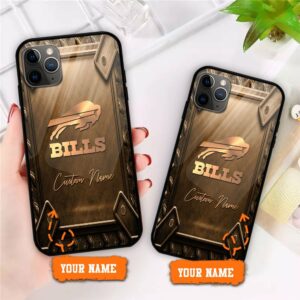 Buffalo Bills NFL Personalized Glass Phone Case Trending