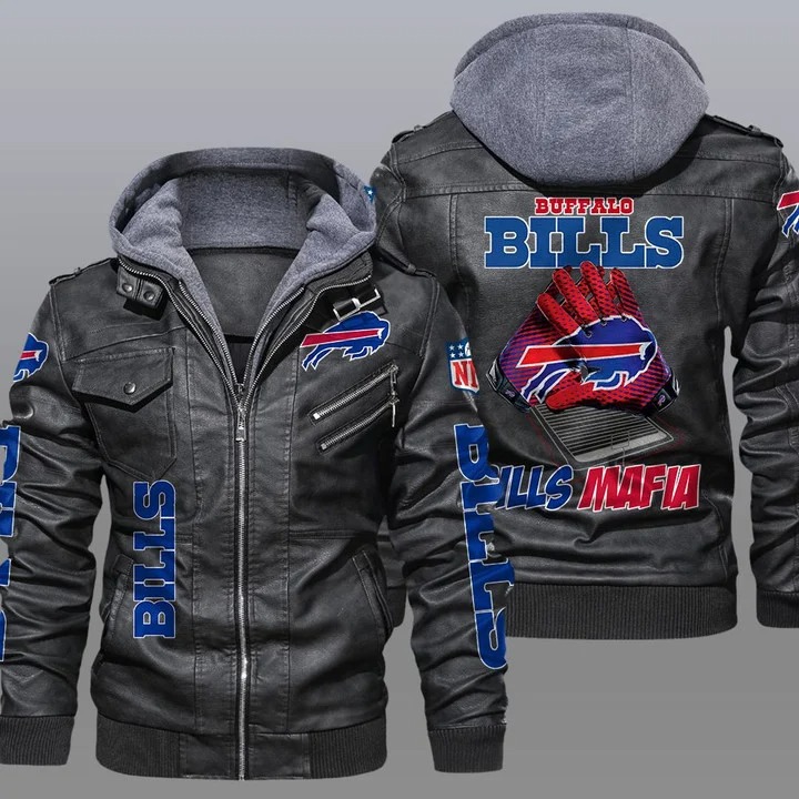 NFL leather jacket Buffalo bills bills mafia For Fan - billsfanshome.com