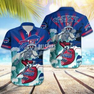 Buffalo Bills NFL Hawaiian Shirt Star Pattern Best Trend Summer Gift
