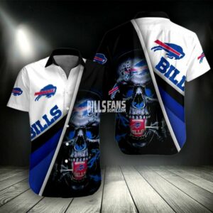 Buffalo Bills Personalized Button Shirt Bb026  Personalized buttons,  Button shirt, Boat shirts