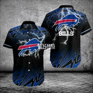 Buffalo Bills NFL Custom Name Mascot Helmet Tropical Flowers Aloha Hawaiian  Shirt For Men And Women - Banantees