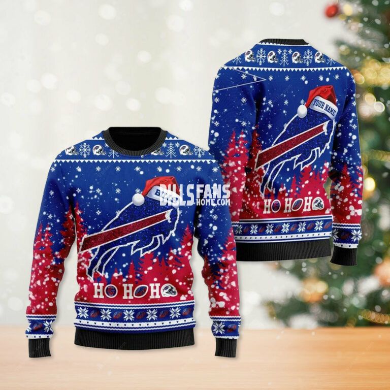 buffalo bills xmas sweater