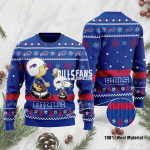 Christmas Gift Buffalo Bills Sport Fans 3D Ugly Christmas Sweater